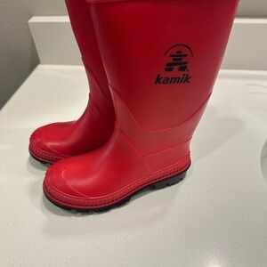 Kamik Red Kids Boots